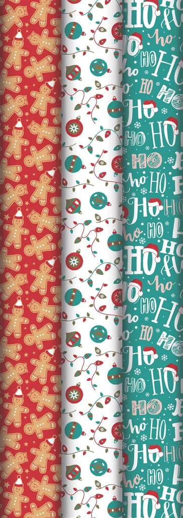 Papier Cadeau de Noël Clairefontaine Alliance Kinder Rouleau de 2m