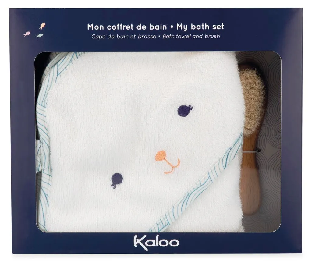 Set bain bébé Kaloo Petit Calme idéal pour le rituel détente du soir
