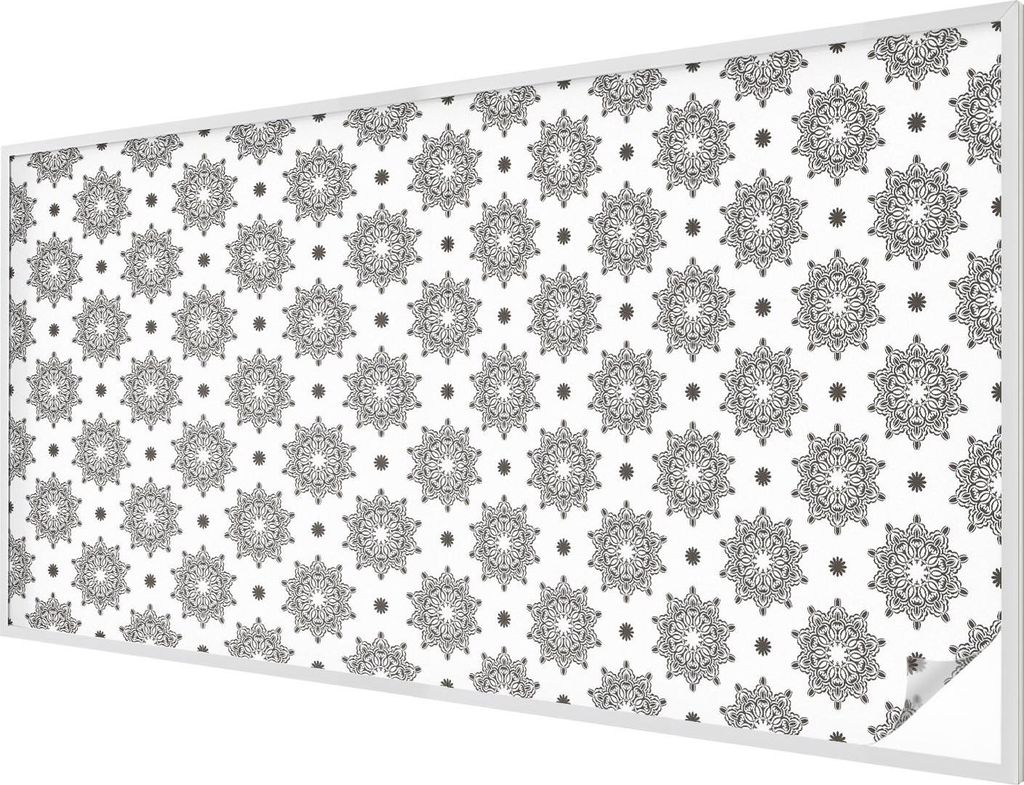 Buntglas Fensterfolie – 200x100 cm – Stained-Glass Design – blickdichte dekorative Sichtschutzfolie – selbstklebend, UV-Schutz – Klassisc...
