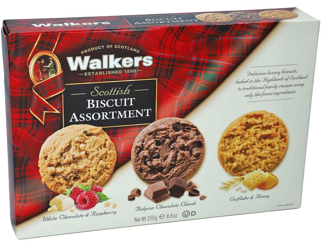 Walkers Shortbread Szkockie ciastka mieszane 250 g Zdjęcie produktu 