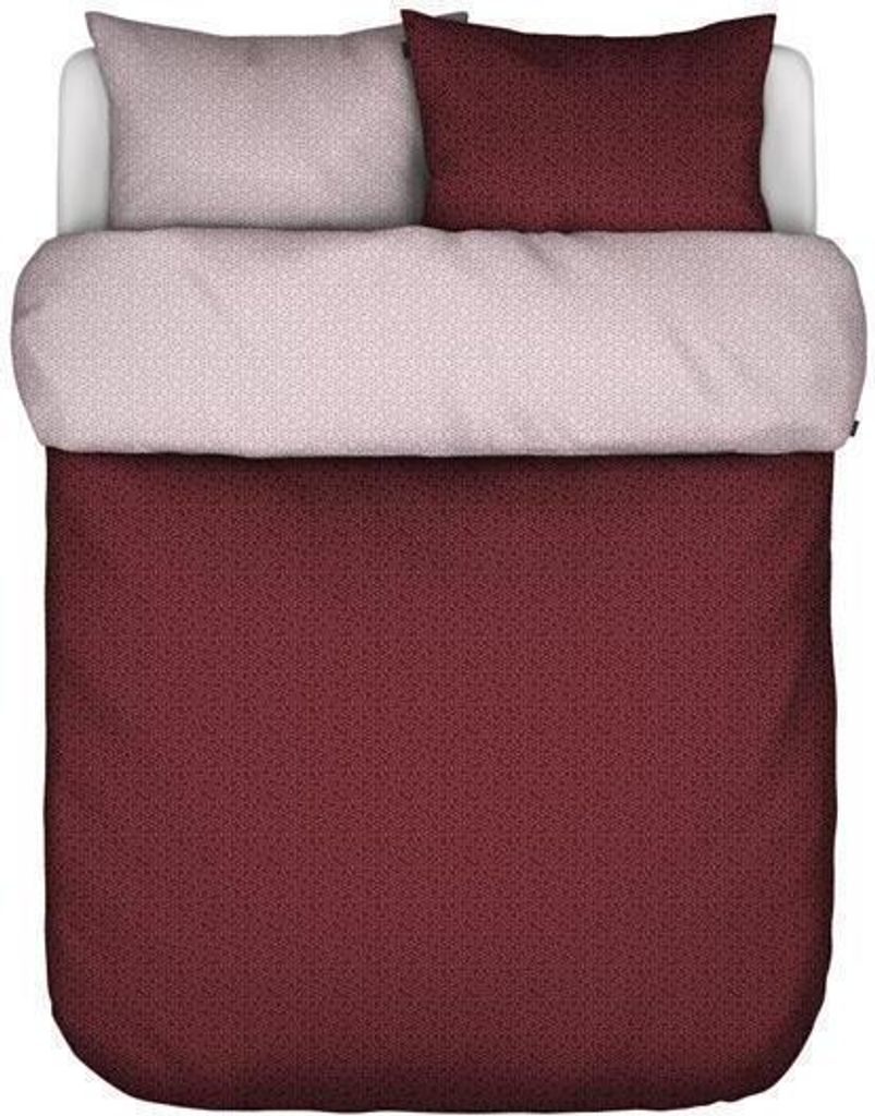 Marc O' Polo Satinbettwäsche-Garnitur Svara Farbe Red Größe 200x220 + 2x80x80 cm
