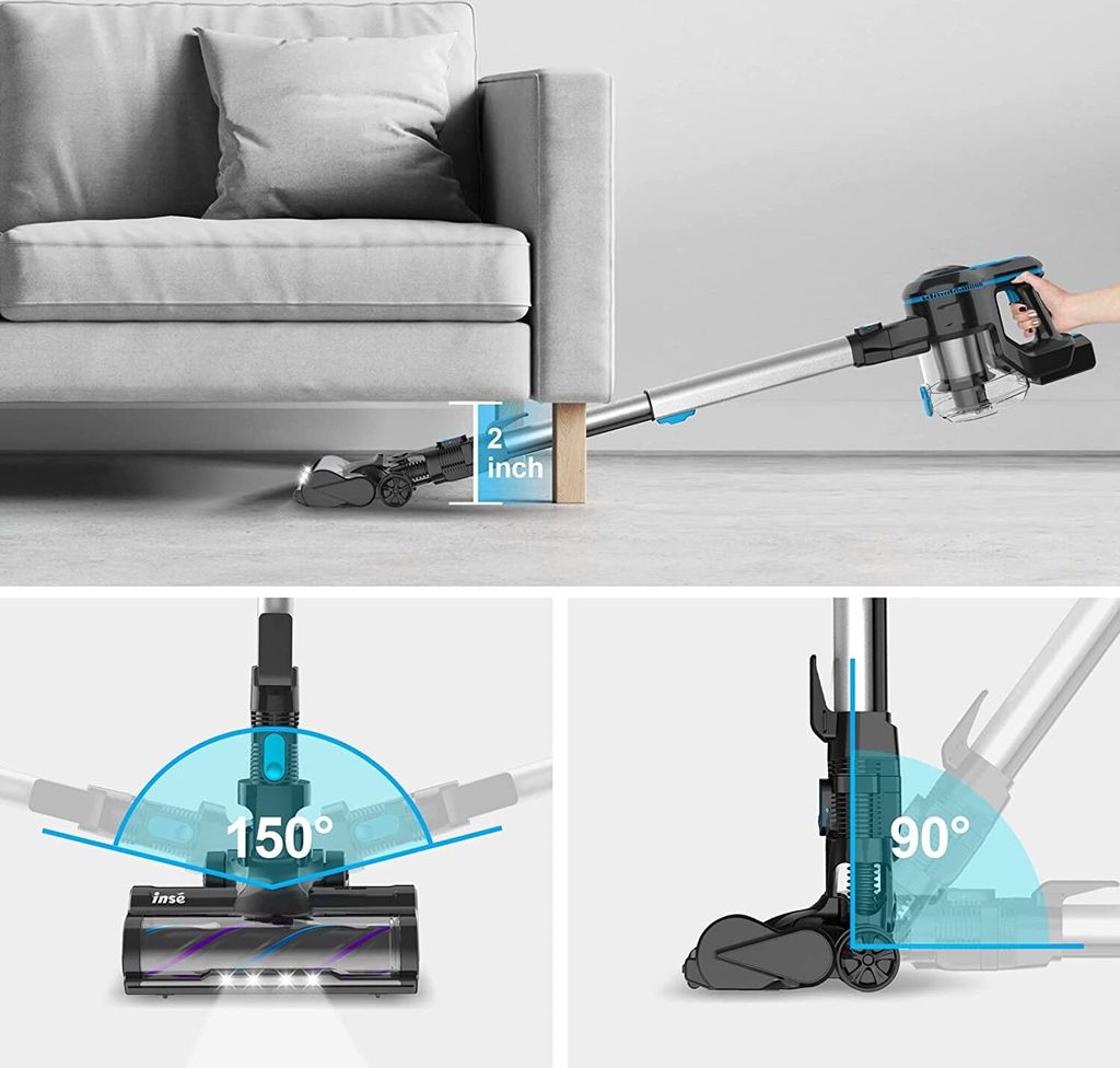 Bezdrôtový vysávač INSE N5S 20KPa 6v1 | Kaufland.sk