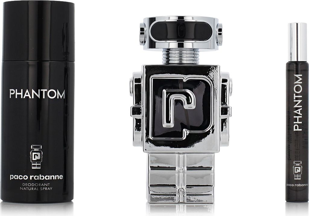 Paco Rabanne Phantom Edt 100Ml + Deo 150Ml + Edt 10Ml