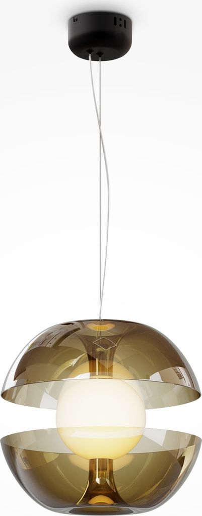 Maytoni Pendelleuchten Rebel Gold, LED MODUL, 3000K, 500lm