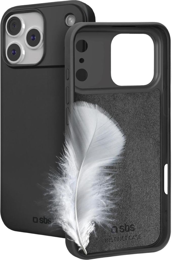 SBS TEINSTIP1769K Handy-Schutzhülle 17,4 cm (6.86") Cover Schwarz