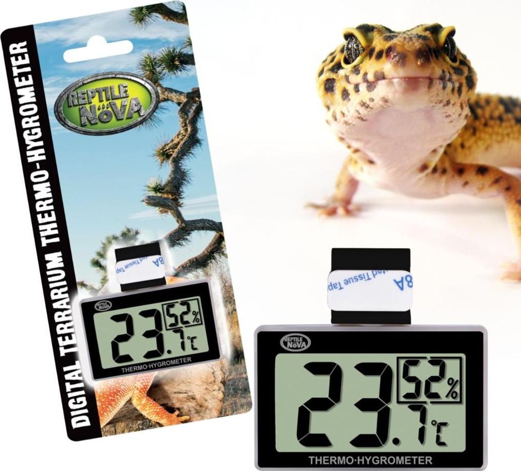 Thermometer Digital Hygrometer DIG THERMO HYGROMETER Reptile Nova