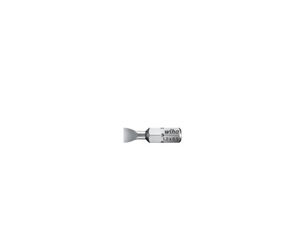 Embout de tournevis plat 5,5 mm Wiha 7010Z - Embout 25 mm type Z