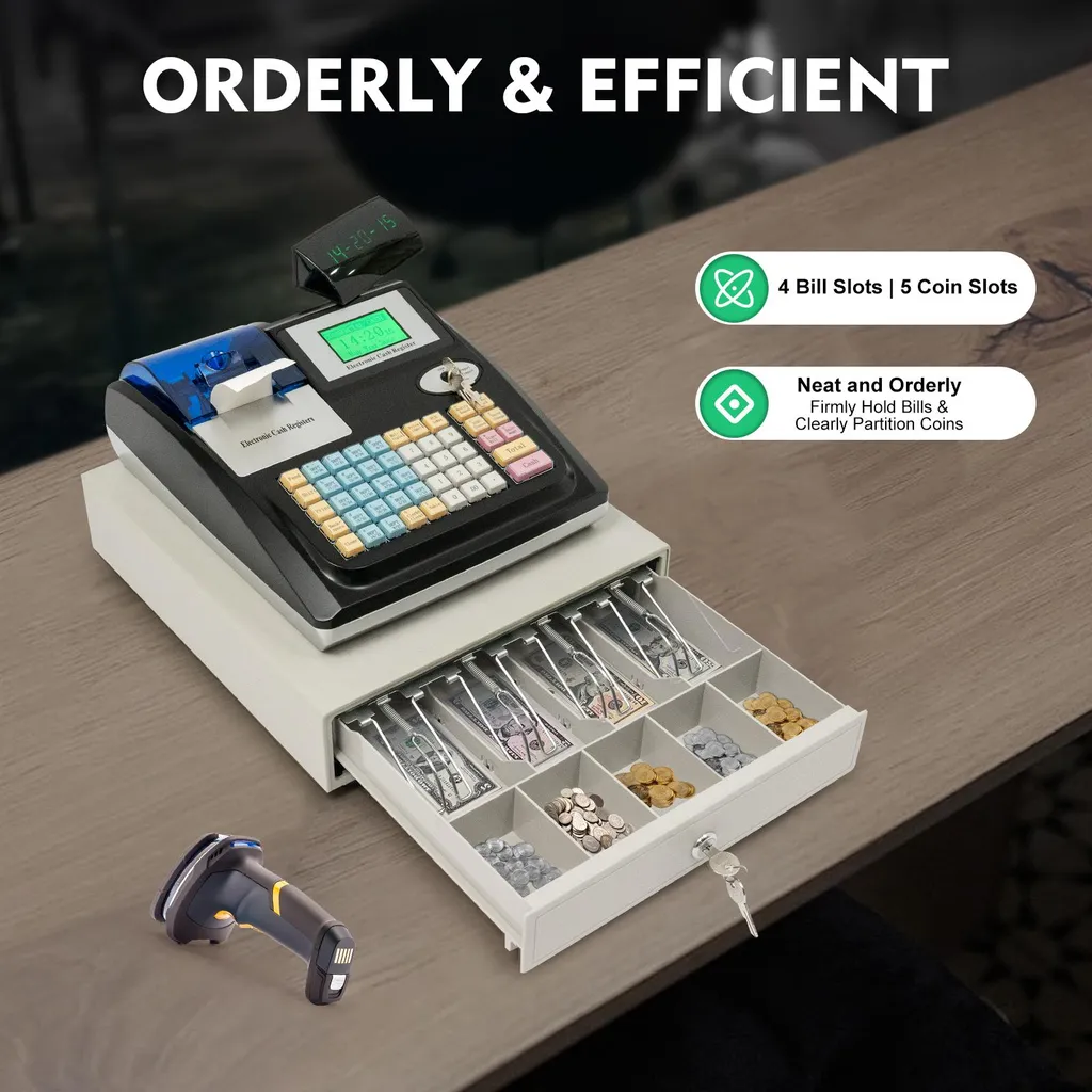Terminal de point de vente complet avec afficheur LED et multi-paiement