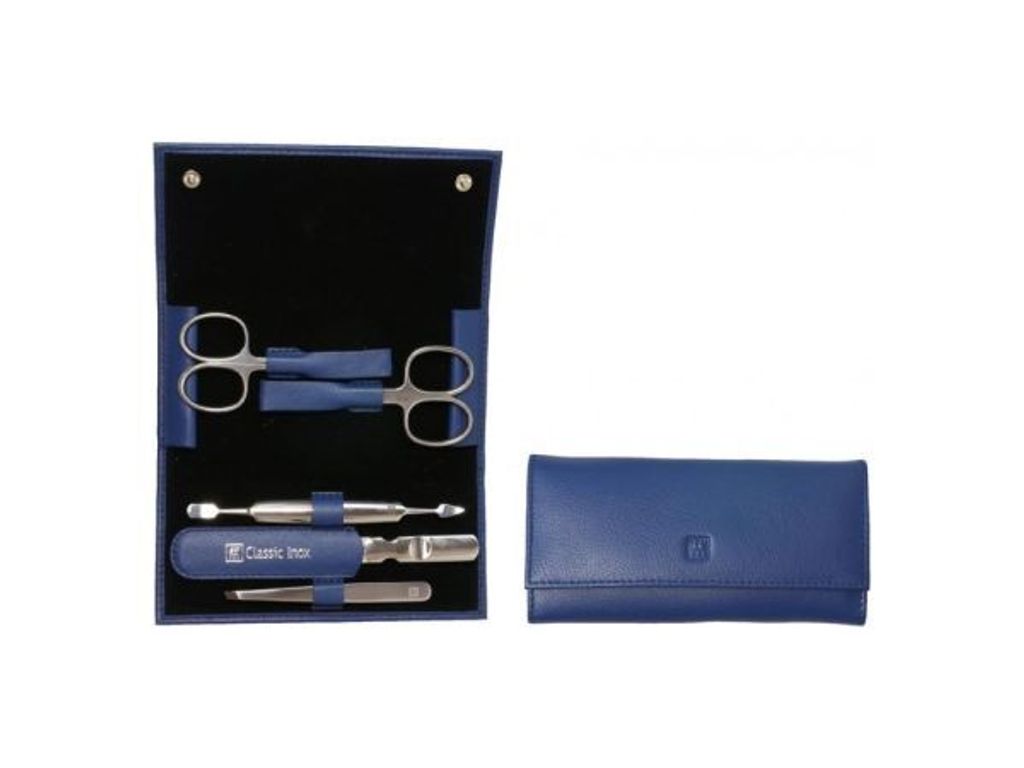 Zwilling Beauty Nagelpflege Set Etui blau 5teilig Geschenkbox