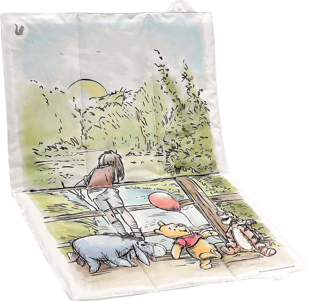 Matelas à langer de voyage Disney Winnie pour sorties et vacances