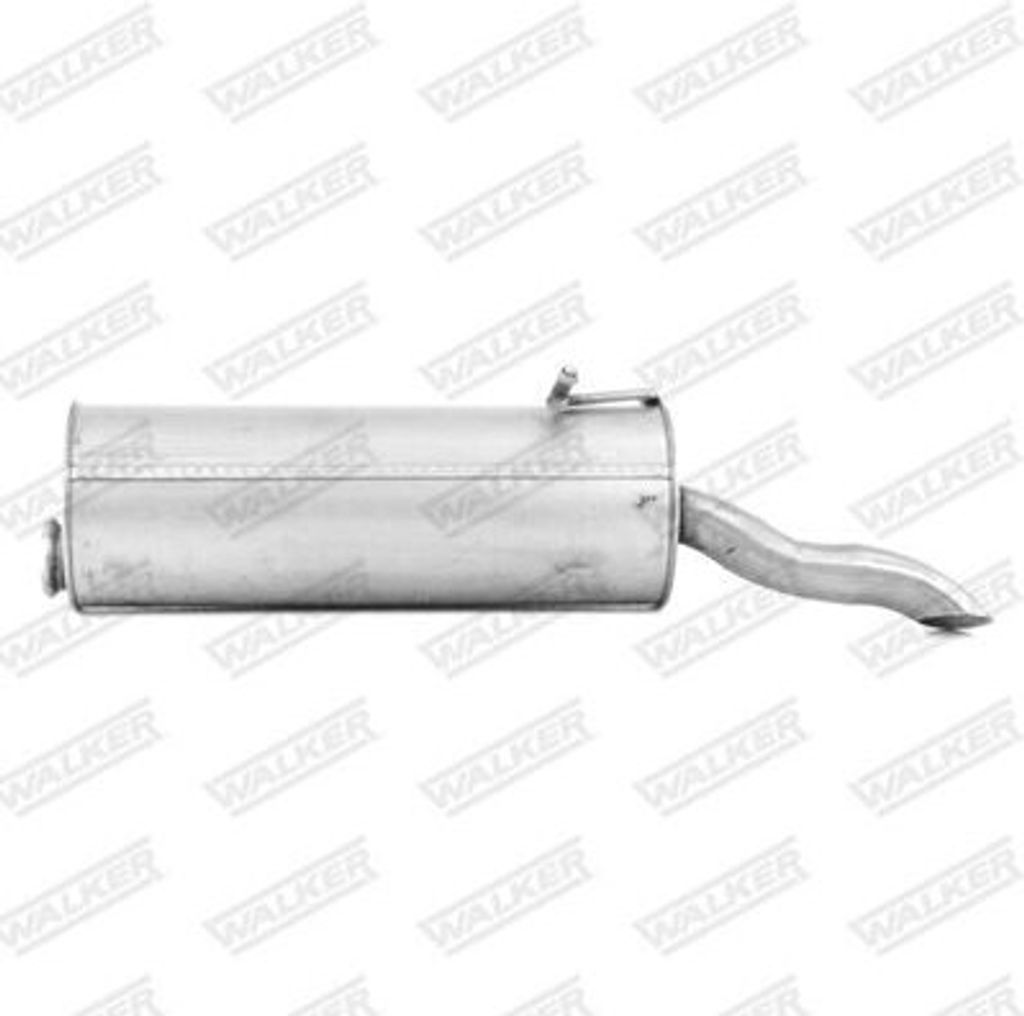 WALKER 22867 Endschalldämpfer für CITROËN XSARA PICASSO (N68) Auspuff