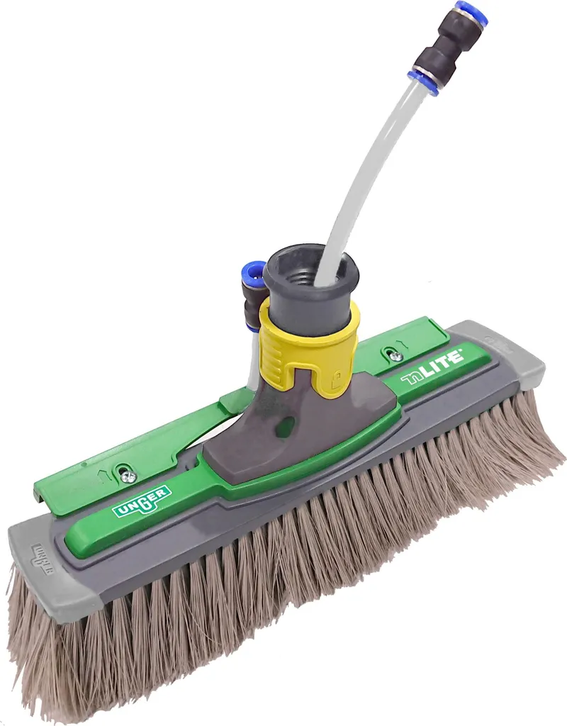 Unger nLite Power Brosse Complète 42cm Poils Gris Non Plissés - NFK41