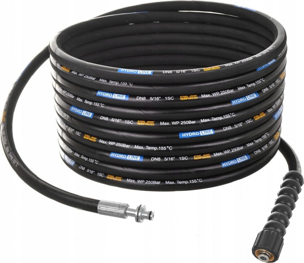 25 m sací hadice DN8 250BAR pro KARCHER HD HDS s 11 mm Obrázek produktu 1