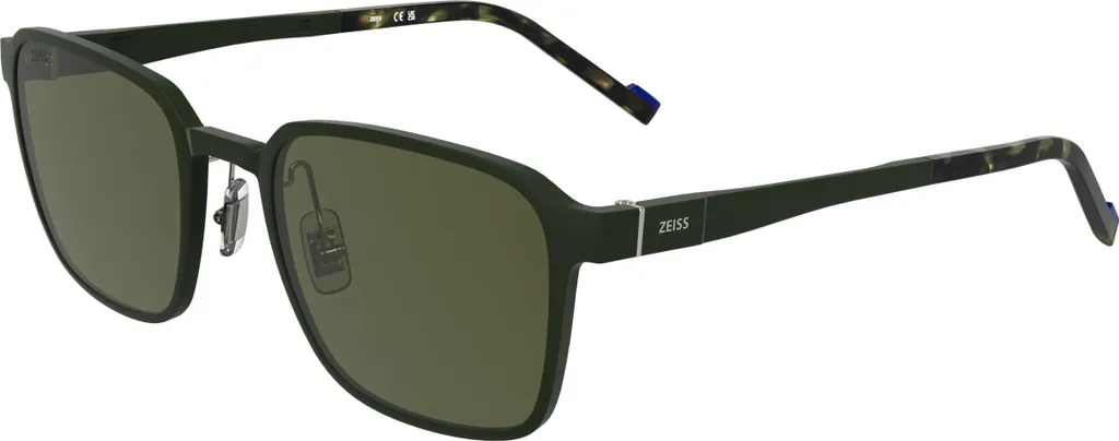 Solaire Homme ZEISS ZS25556SP Monture Kaki Mat Verres Protection Totale