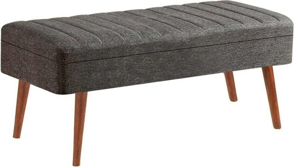 Dmora Bank Alph 90x39x40h cm Braun Belastbar bis 130 kg