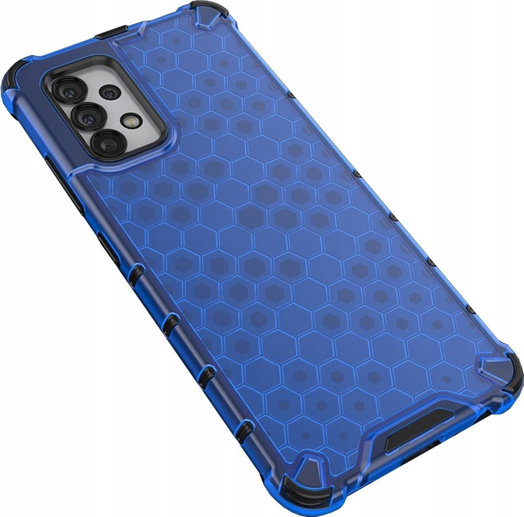 Kryt Honeycomb Etui pre Samsung Galaxy A03S Blue Obrázok produktu 
