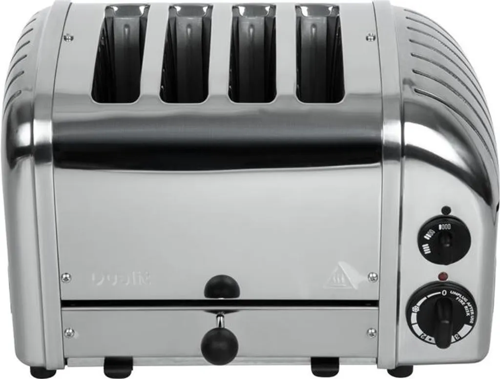 Grille-pain Dualit 4 fentes idéal pour brunchs et grandes familles