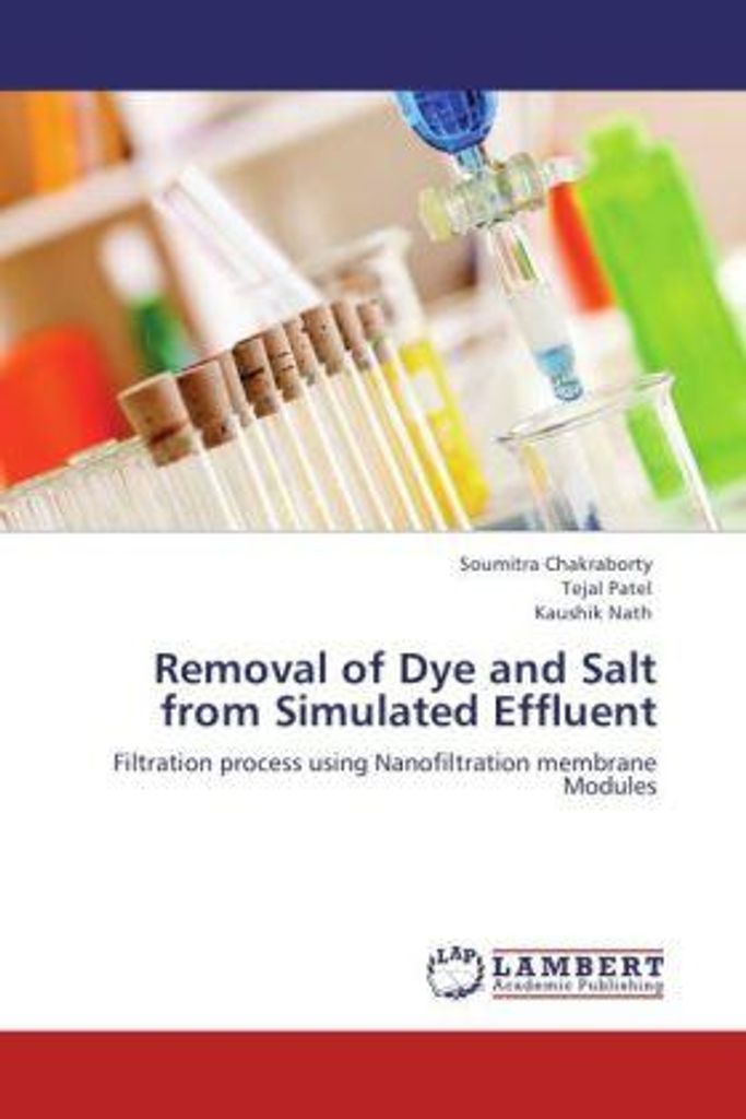 Chakraborty, S: Removal of Dye and Salt from Simulated Efflu