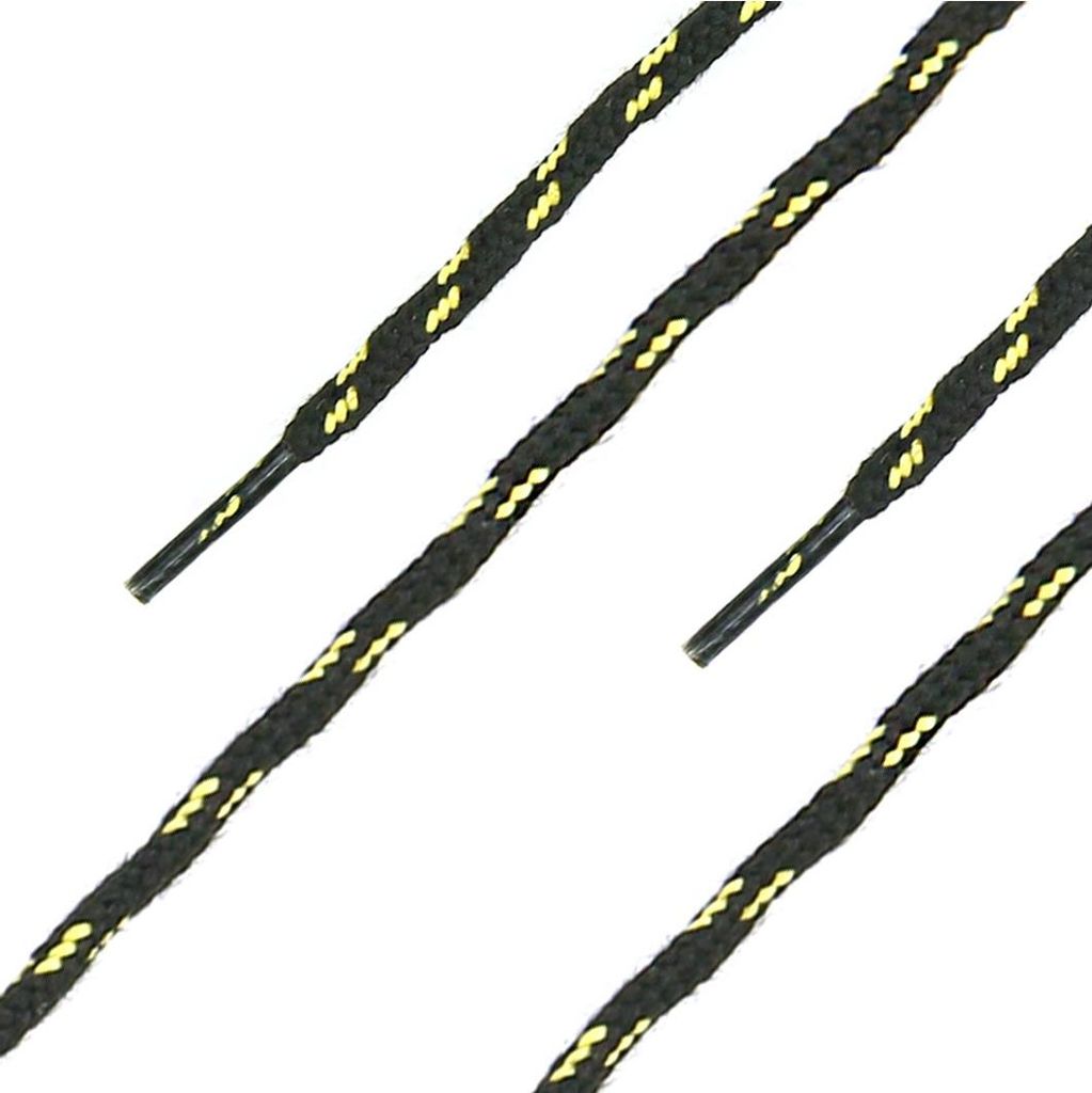 HAIX Schnürsenkel 905018, 200 cm schwarz/gelb