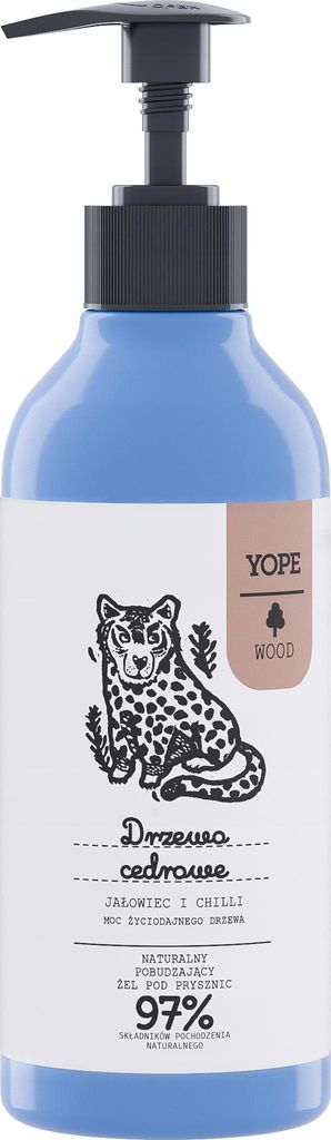 Gel douche doux à l'huile de cèdre 400 ml - Formule Image du produit 