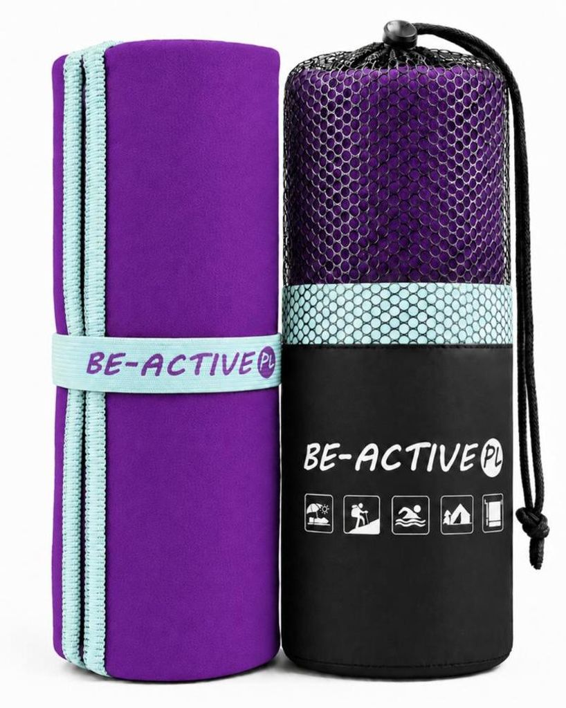 Mikrofaser Handtuch 180x100 cm Badetuch Strandtuch Mikrofaser Reisehandtuch Sporthandtuch violett