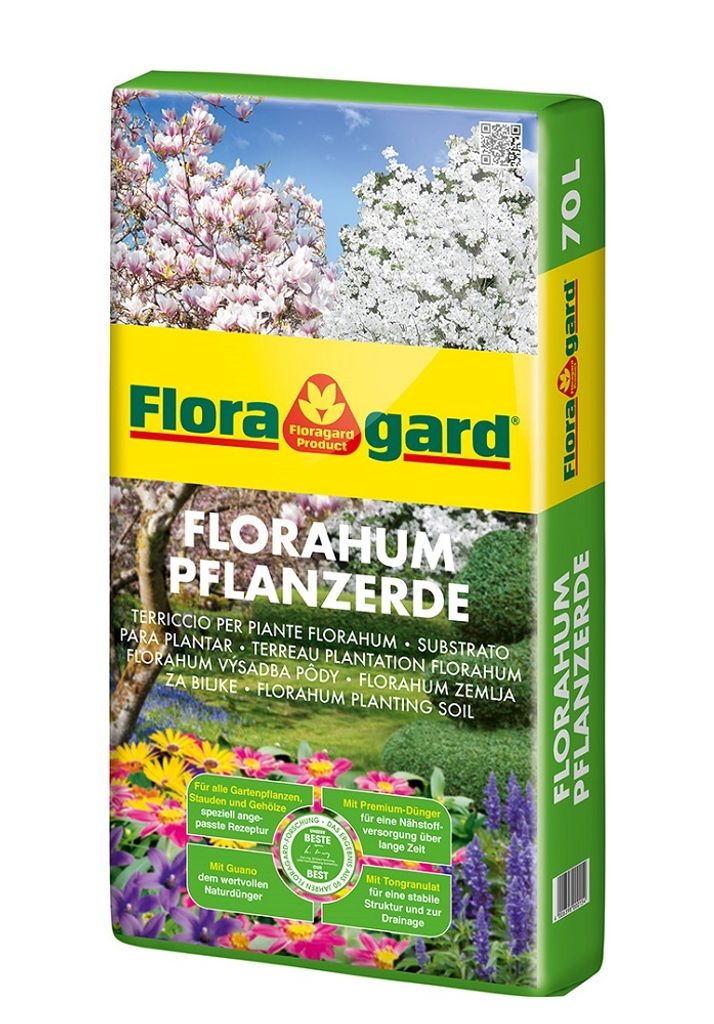 Floragard Florahum Pflanzerde 70 L