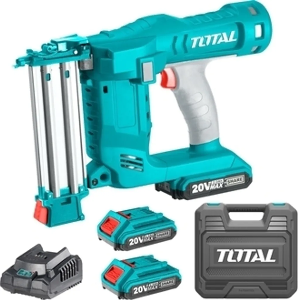 Cloueur sans fil industriel Total TCBNLI2001 - Autonomie 2000mAh x2