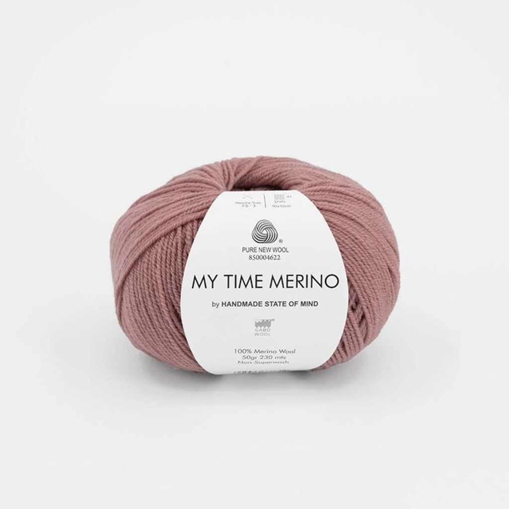 Handgefärbtes Merino-Garn Rosa, 50g/230m - Feinfädig & Hochwertig