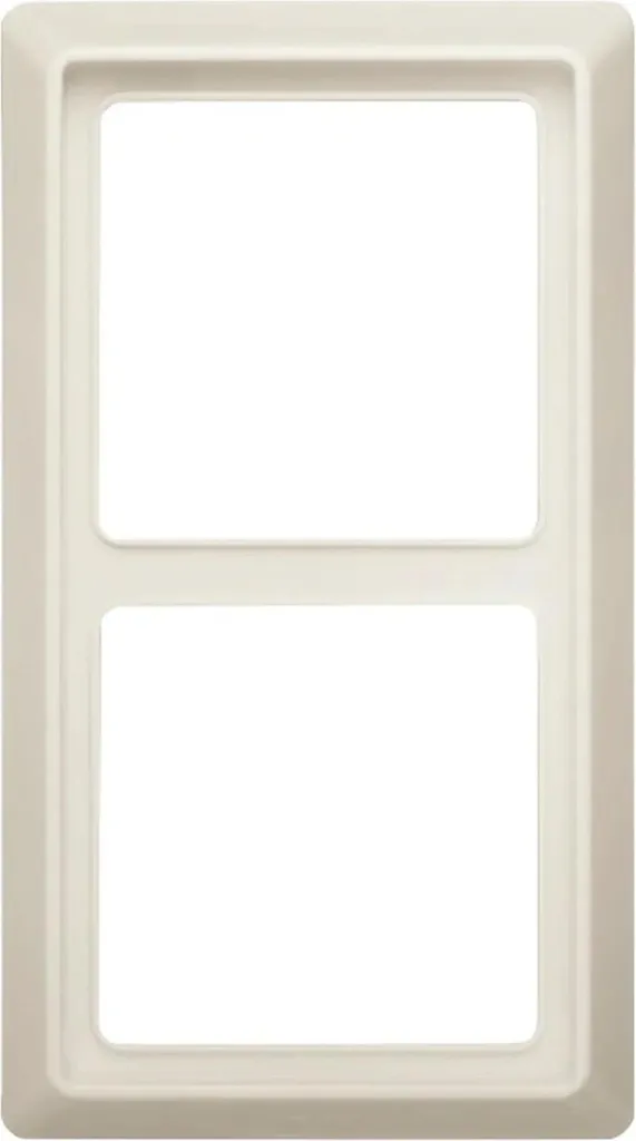 Cadre Busch-Jaeger double FR UP IP44 blanc toutes conditions 2102-34