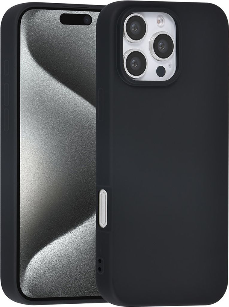 TUNIQ iPhone 16 Pro Max Back cover case - TPU - Black