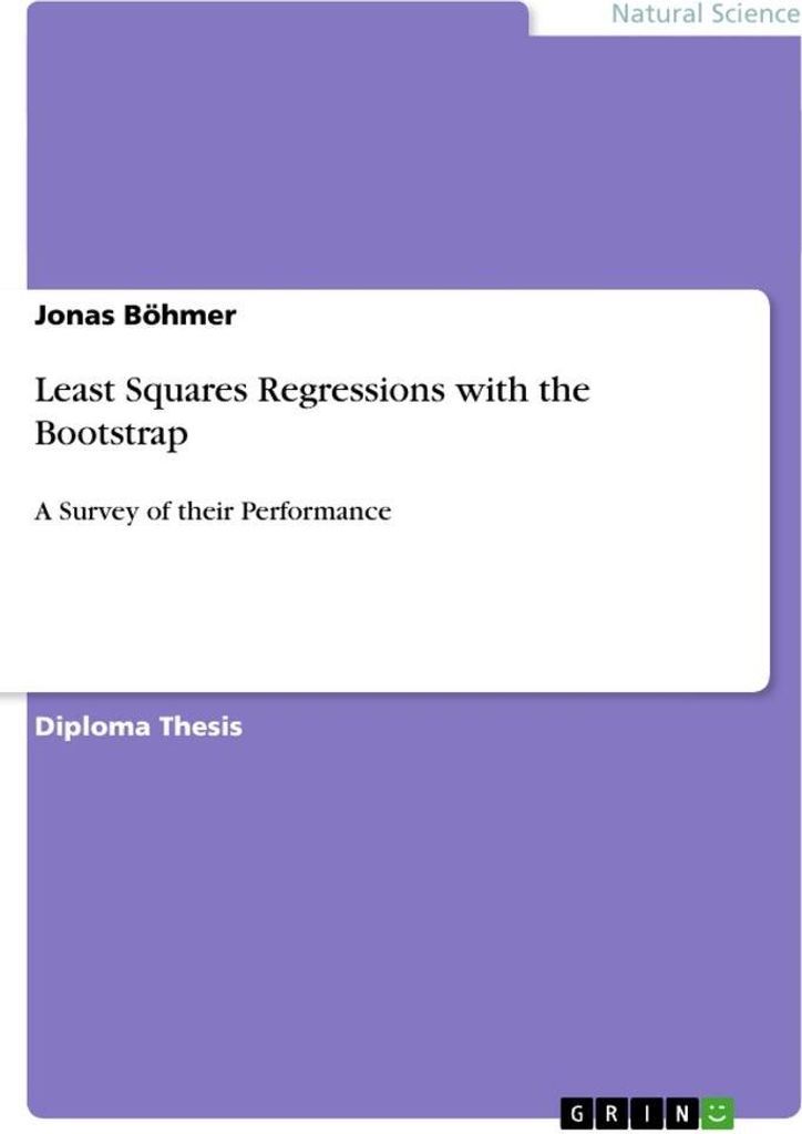 Least Squares Regressions with the Bootstrap