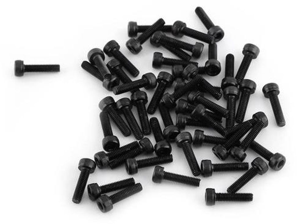 Allecto entfernt, daher wird es nicht in den Titel aufgenommen. Zeskantschrauben Set 50 Stück M3 x 12 mm, Schwarz, Assortiment