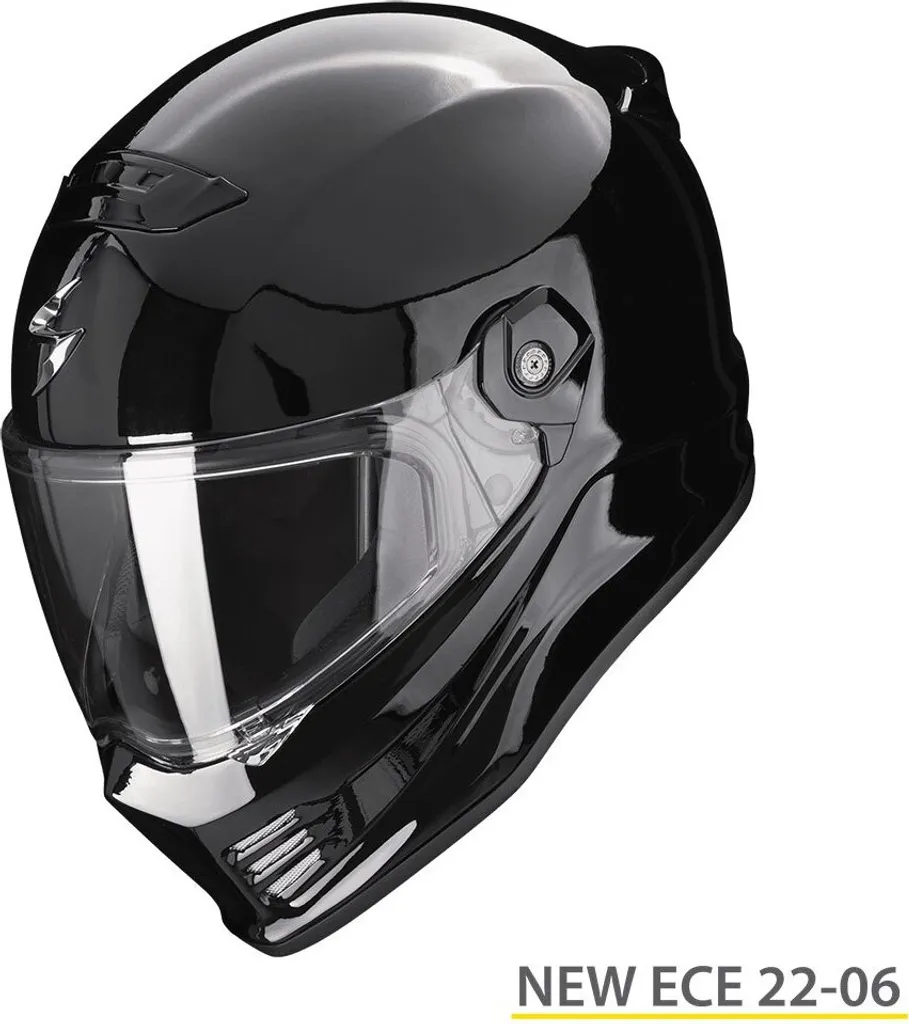 Casque Scorpion Covert FX Solid Noir ultra léger et résistant taille M