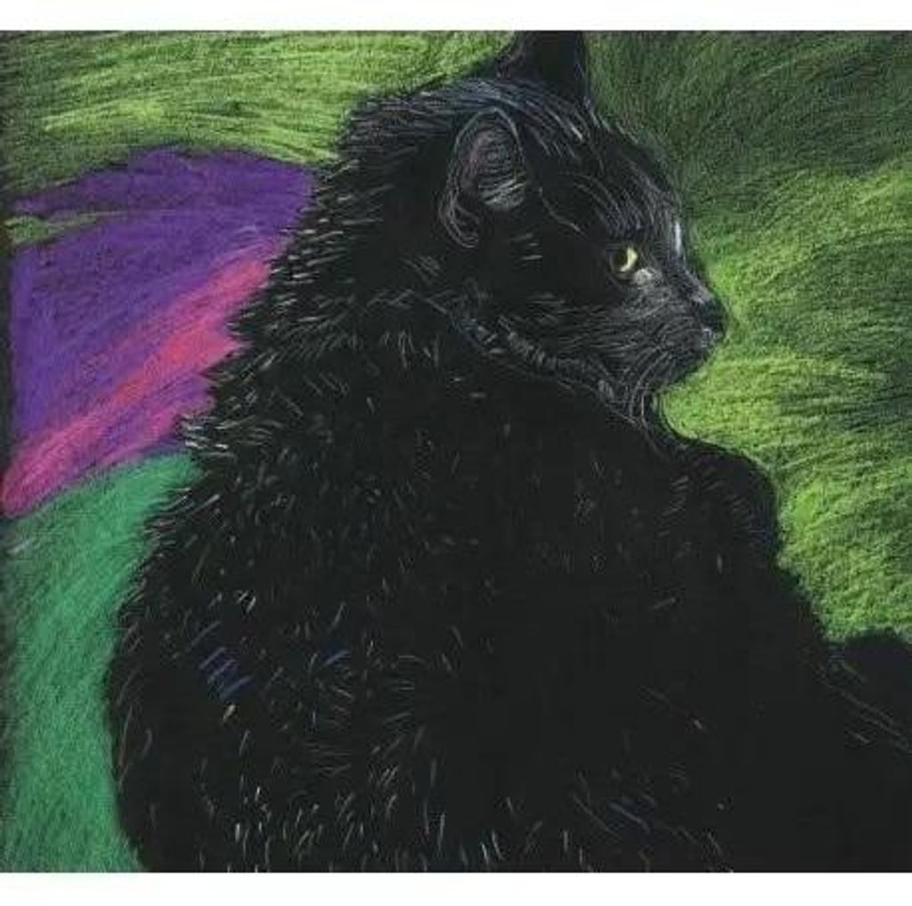 Notizbuch. Grüne Katze, Ausgabe 2023 – Emg