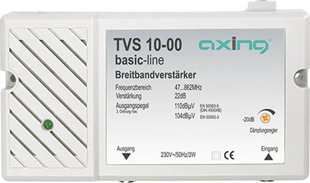 AXING TVS 10-00 Amplificateur à large bande pour BK u Image du produit 