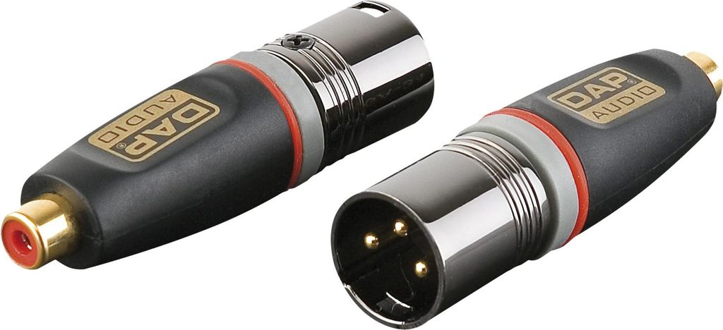 DAP Adapter XGA34 - XLR/M 3P to RCA/F
