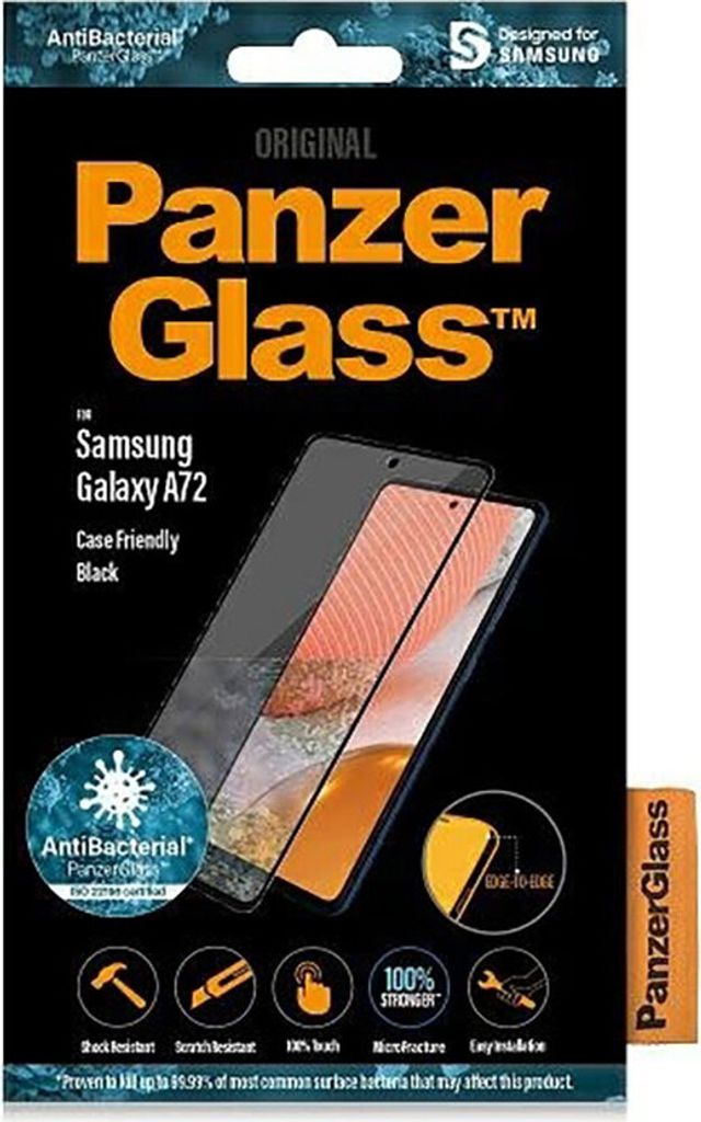 PanzerGlass ® Displayschutz Samsung Galaxy A72, Samsung, Produktbild 