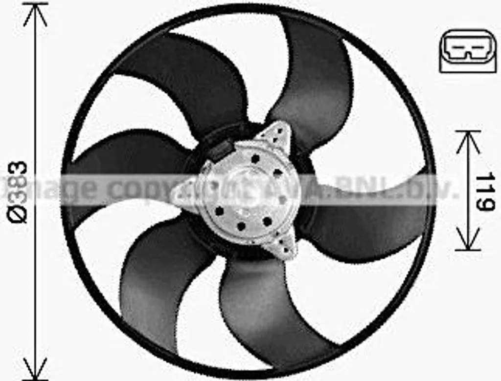 Ventilateur Radiateur pour Scenic et Thalia - Réparation Refroidissement