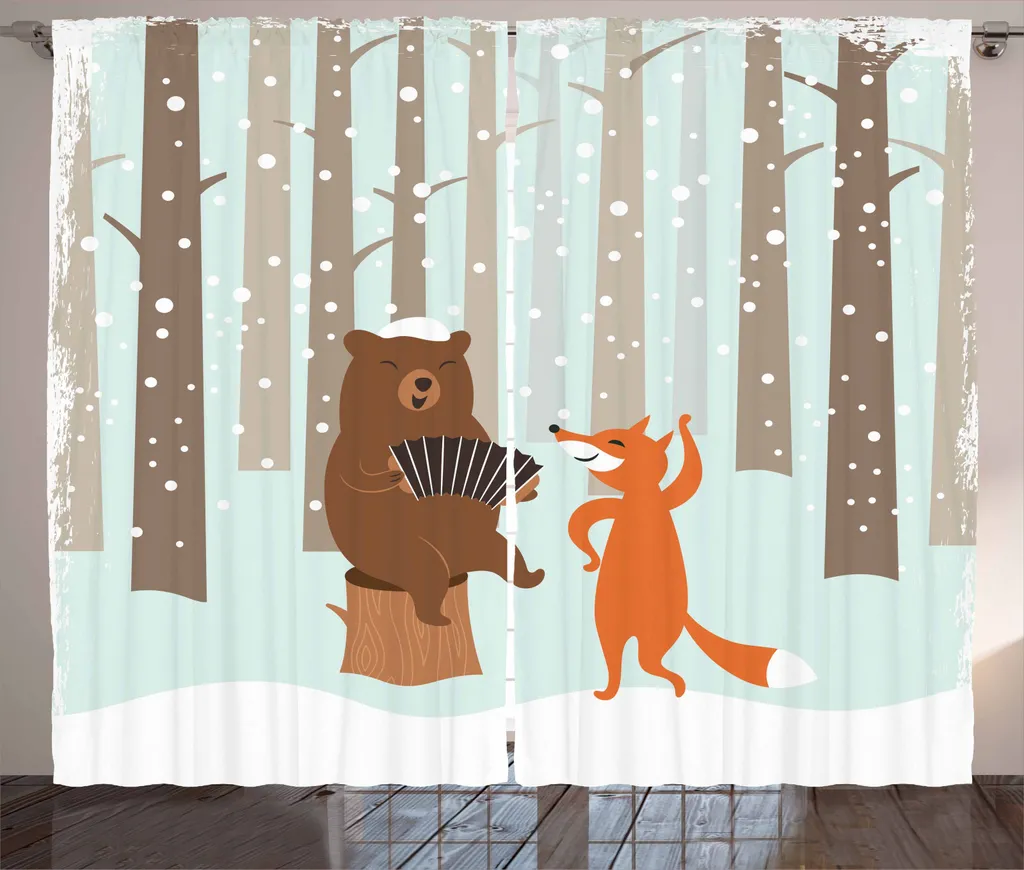 Tenda Cameretta Bambini Orso con Fisarmonica 280x245 cm Abakuhaus