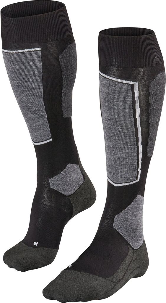 FALKE SK6 Skiing Kniestrümpfe Damen black/mix 35-36