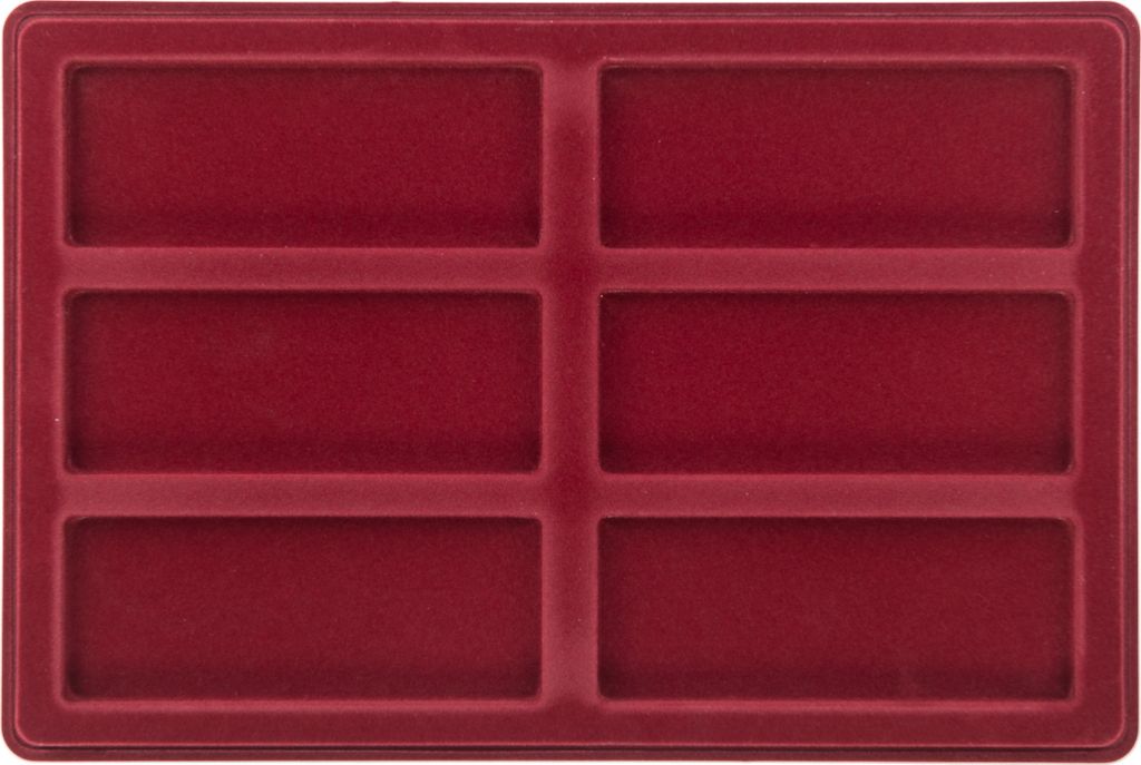 MC.Sammler Münzentableau Münztableau mit Schutzdeckel für 6 Produktbild 