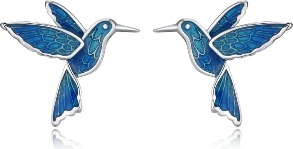 Orecchini Colibrì Argento 925: Il Must-Have Boho-Chic Donna