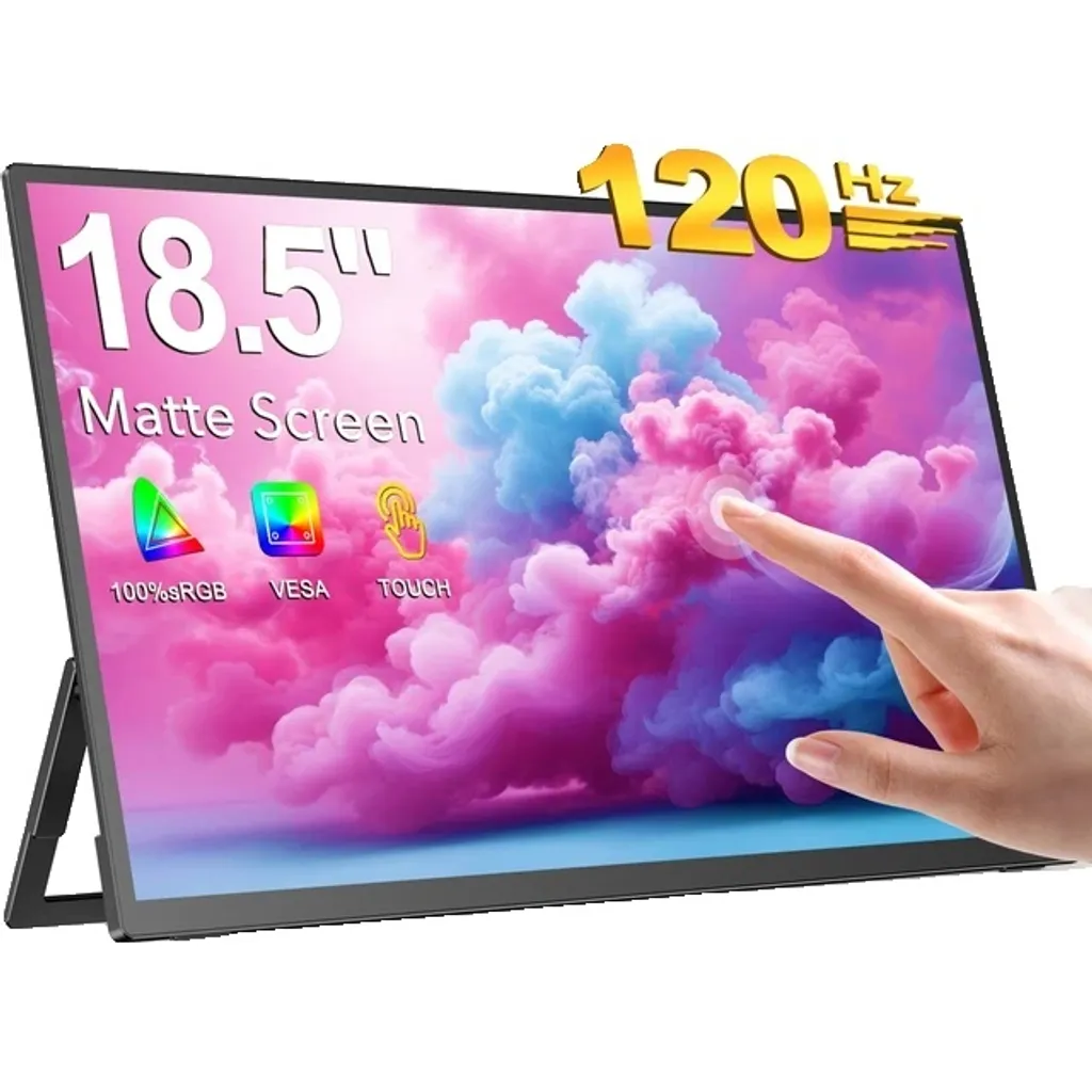 Écran Portable Tactile 120Hz - Fini les Lenteurs avec ce Moniteur EU