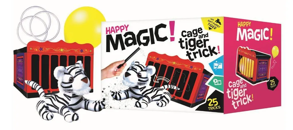Happy Magic Tigrou et sa cage CARTAMUNDI : kit de magie enfant complet