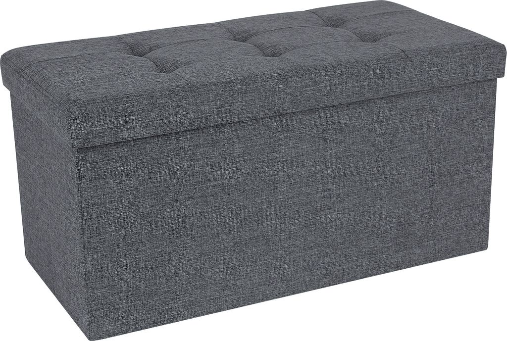 SONGMICS Skladacia plátenná lavica 76 x 38 x 38 cm do 300 Obrázok produktu 