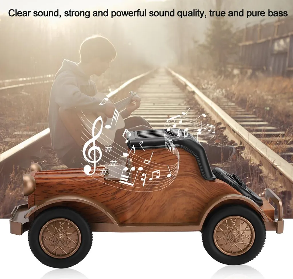 Enceinte Bluetooth Design Auto : Cadeau Original pour Fan de Voiture