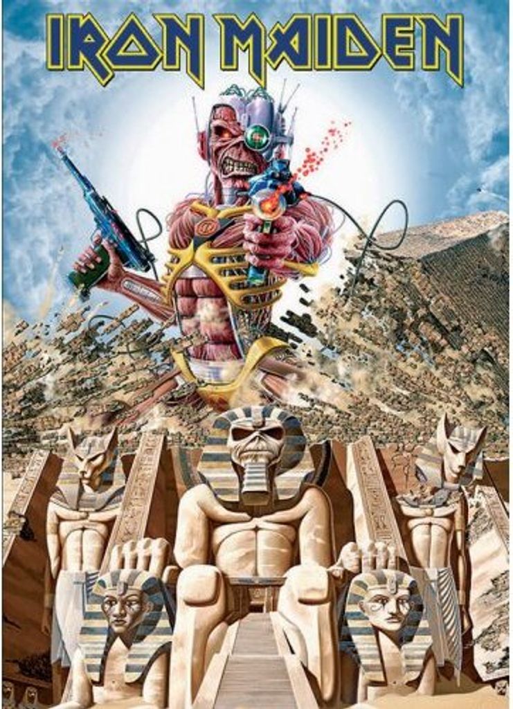 Iron Maiden - Irgendwo in der Zeit Postkarte