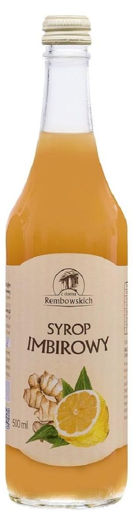 INGWERSIRUP 500 ml – REMBOWSCY