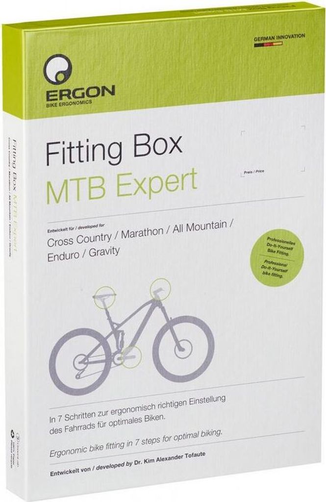 Ergon Einstellhilfe Fitting Box MTB / E-MTB
