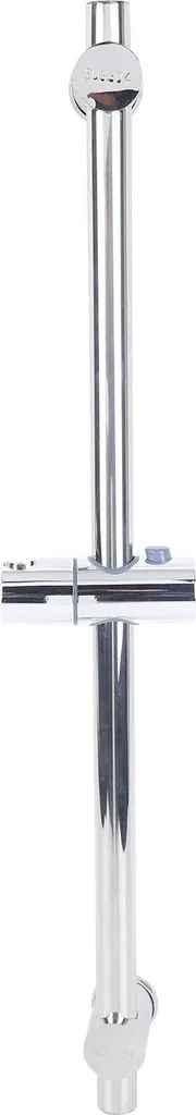 Barre de douche inox anti-corrosion nickel brossé réglable sans jeu